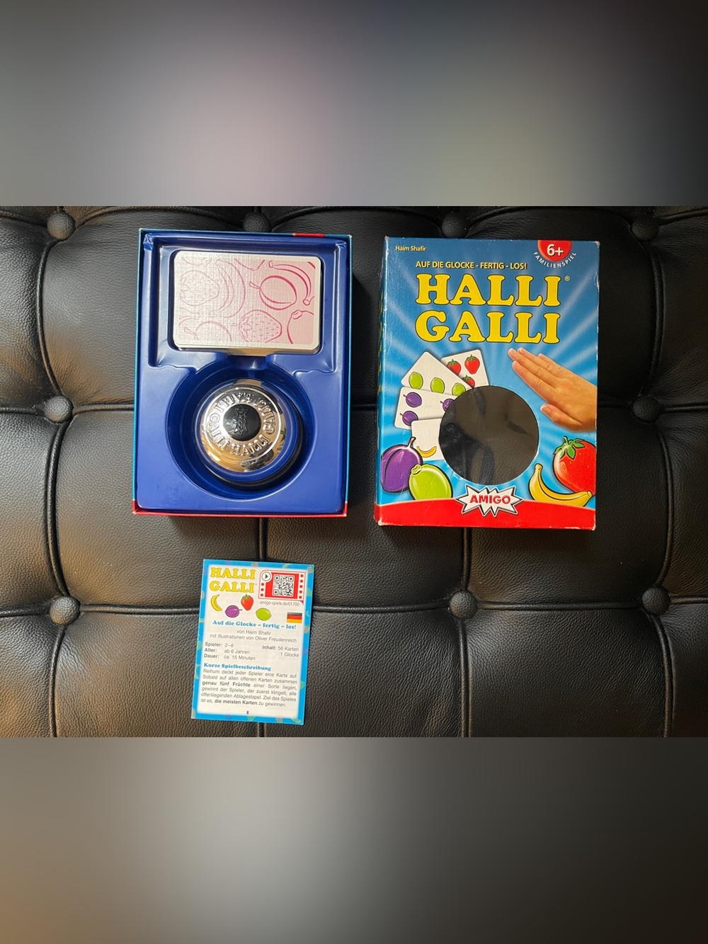 Halli Galli Fruit Card Game